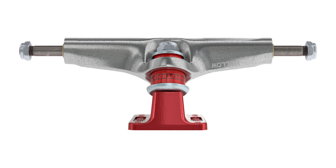 Independent Stage 4 Hollow Silver Ano Red Skateboard Trucks