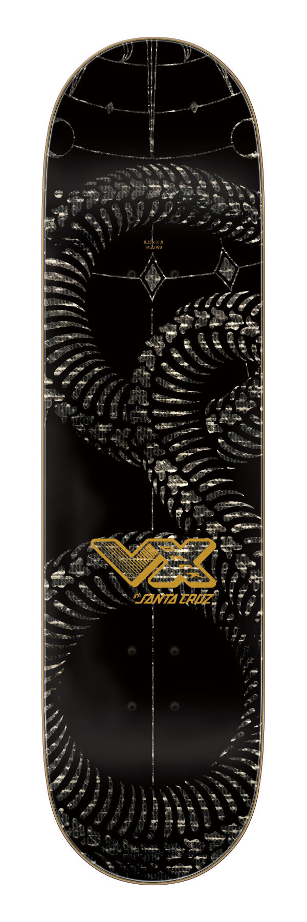 Santa Cruz Wooten Calamity VX 8.5"Skateboard Deck