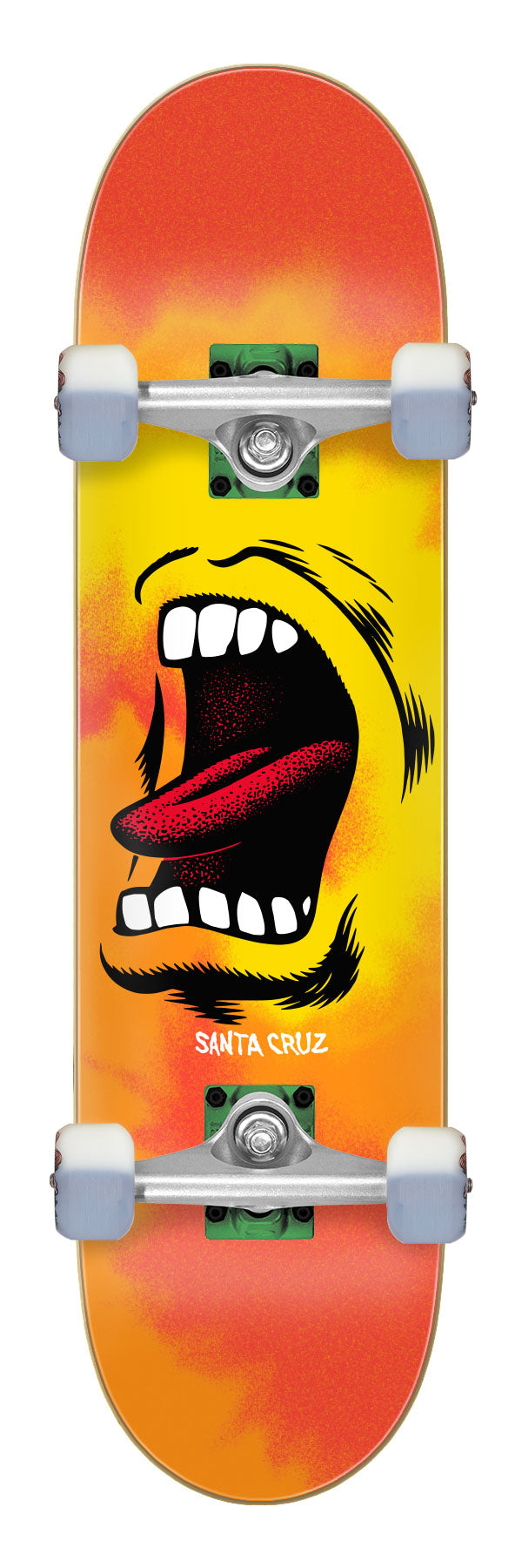 Santa Cruz Big Mouth Flame Full 8" Complete Skateboard