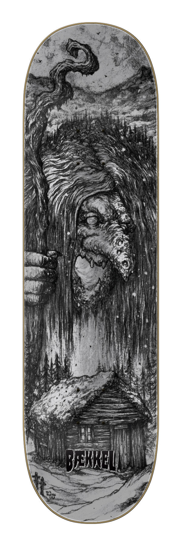 Creature Baekkel Troll 2 8.6" Skateboard Deck