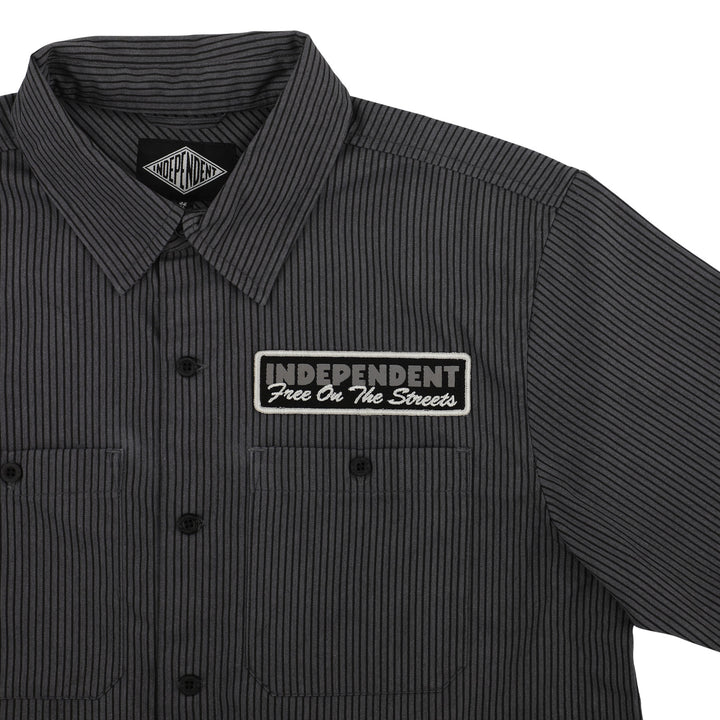 Independent Free On The Streets S/S Work Shirt