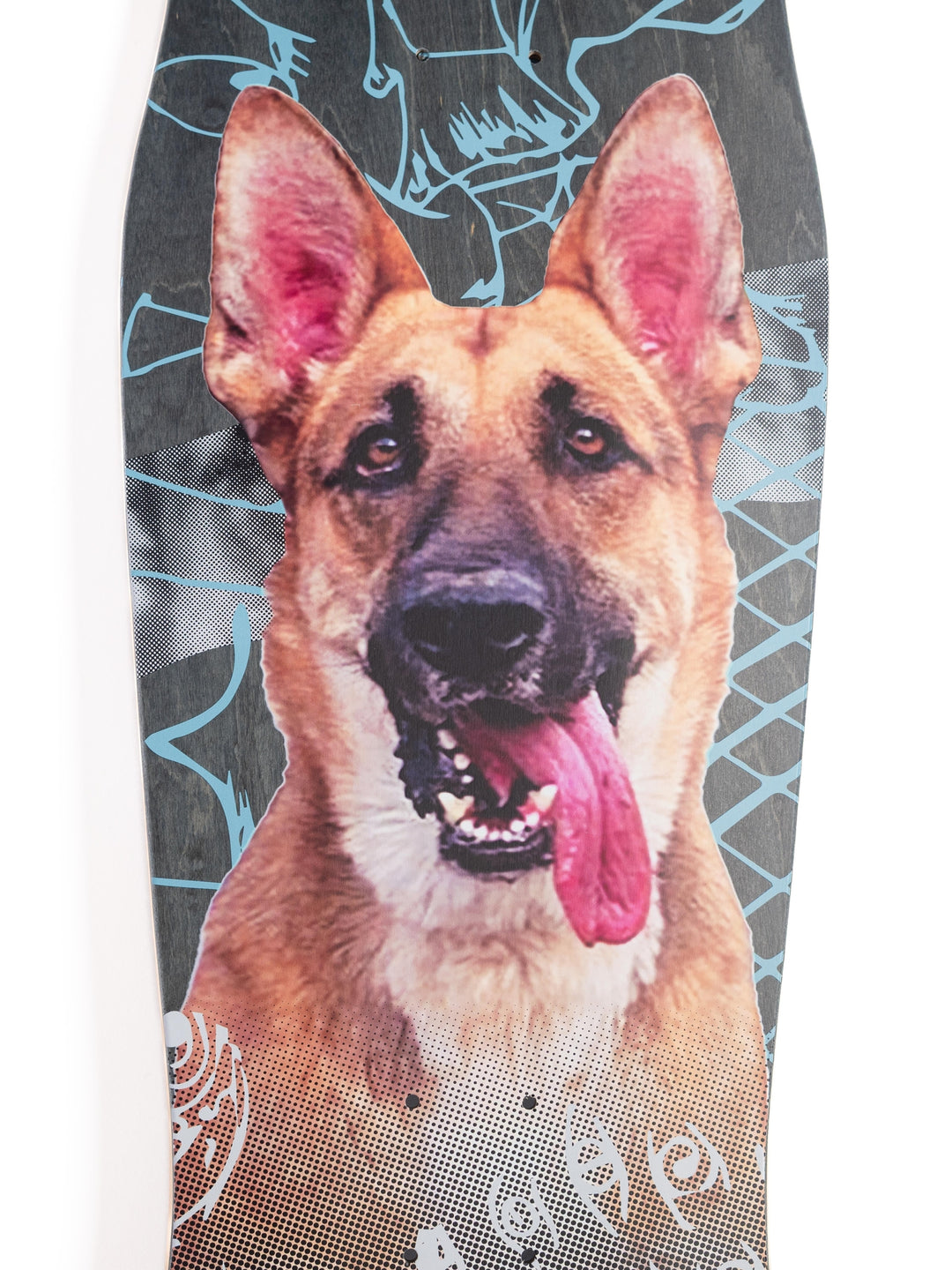 Santa Cruz Winkowski German Shepherd Tribute Pro Shaped 10.34" Skateboard Deck