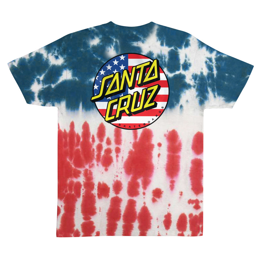 Santa Cruz 4th of July Dot V2 T-Shirt