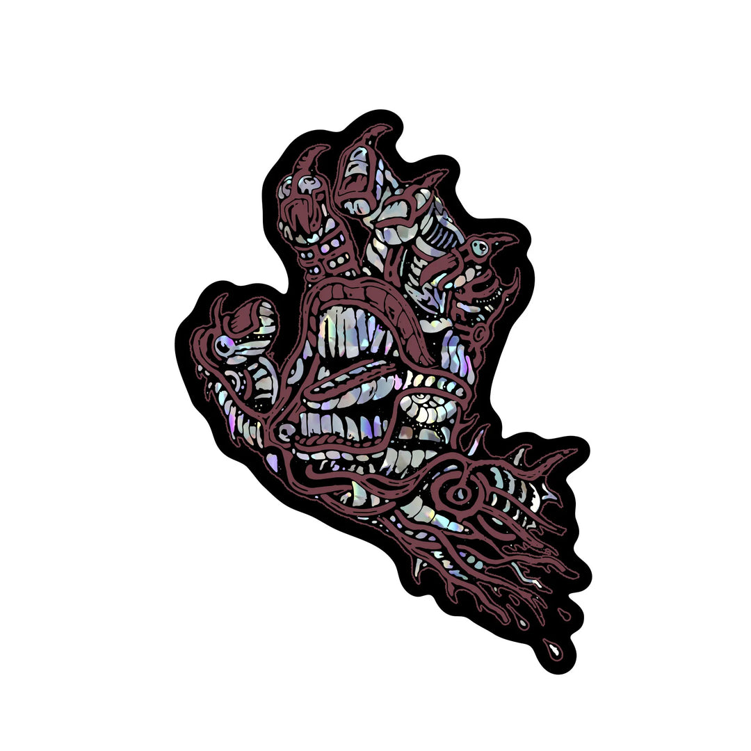 Santa Cruz Scourge Hand 5" Sticker