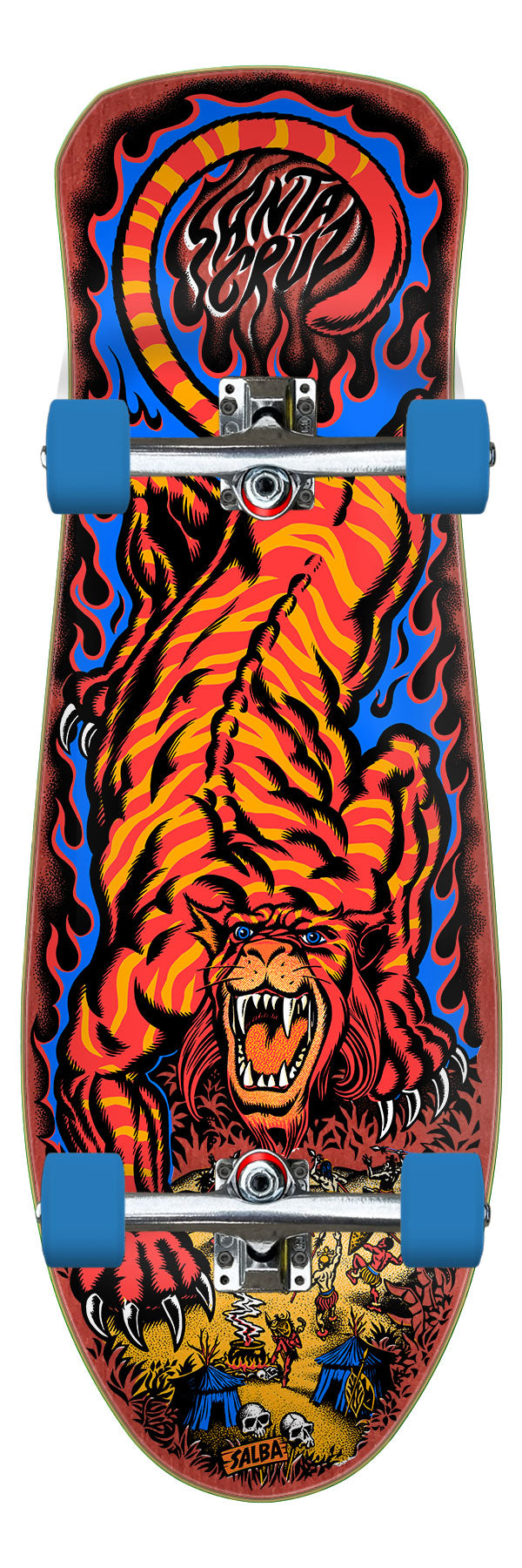 Santa Cruz Salba Tiger 10.3" Complete Skateboard