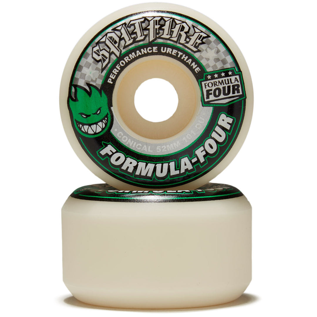 SPITFIRE F4 CONICAL 52MM 101a SKATEBOARD WHEELS
