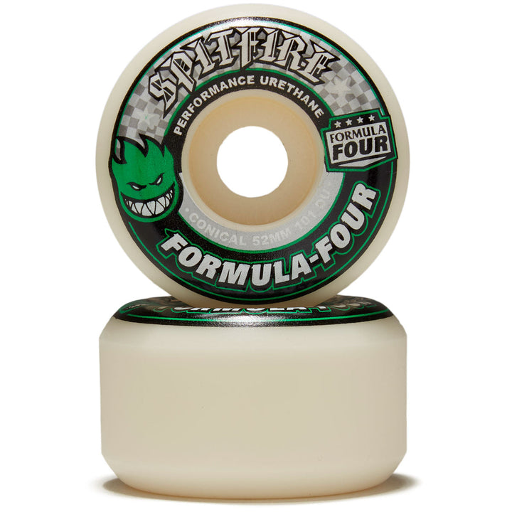 SPITFIRE F4 CONICAL 52MM 101a SKATEBOARD WHEELS