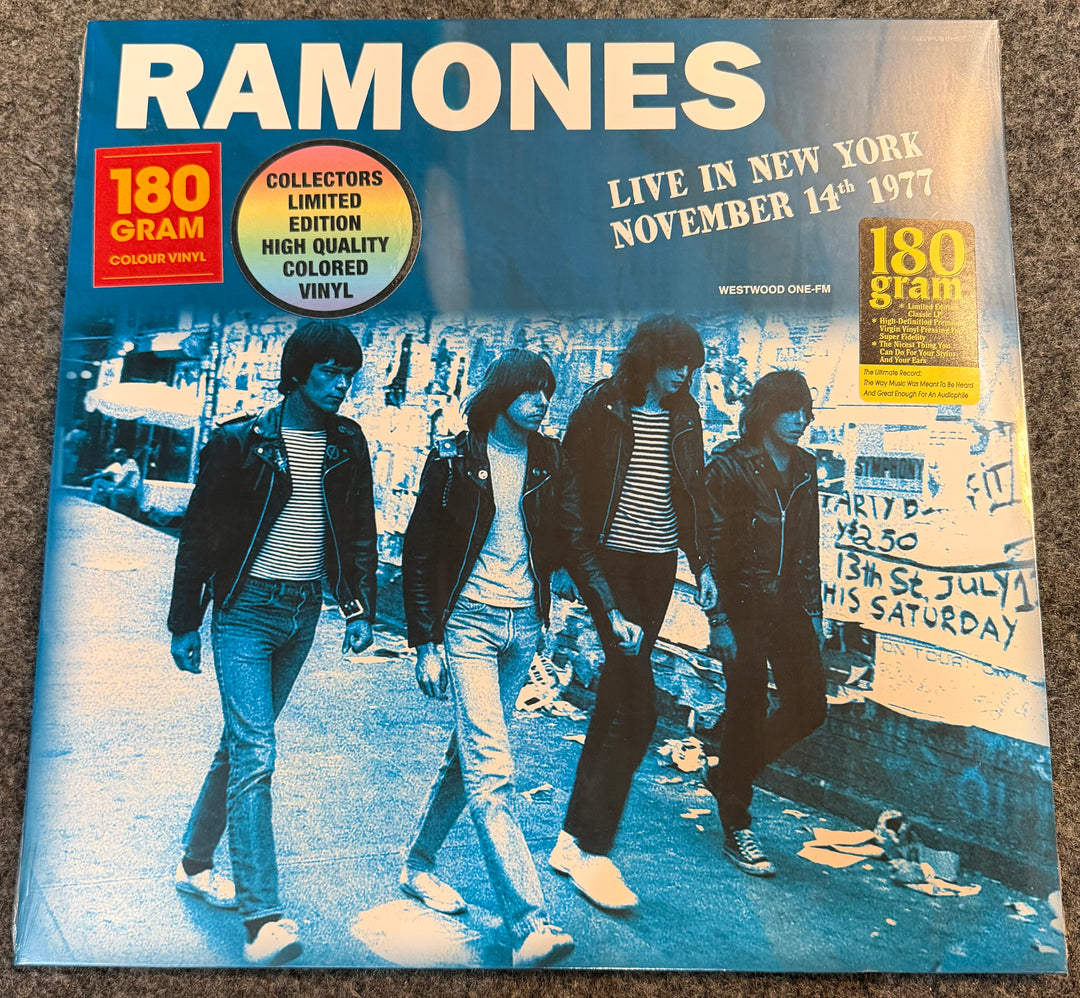 Ramones - Live In New York 1977 [LTD Color] [180G] Front Vinyl Record Cover