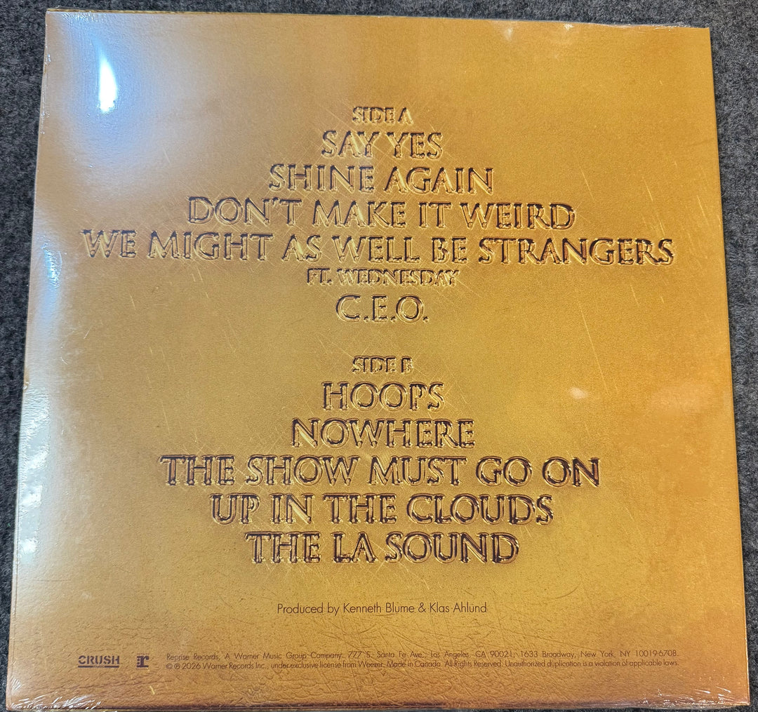 Weezer - Weezer [Gold Album] [Gold Vinyl] Vinyl LP Record
