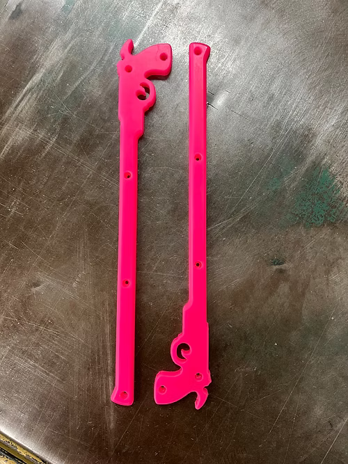 LIL JAWNS "Pistol Jawns" SKATEBOARD RAILS