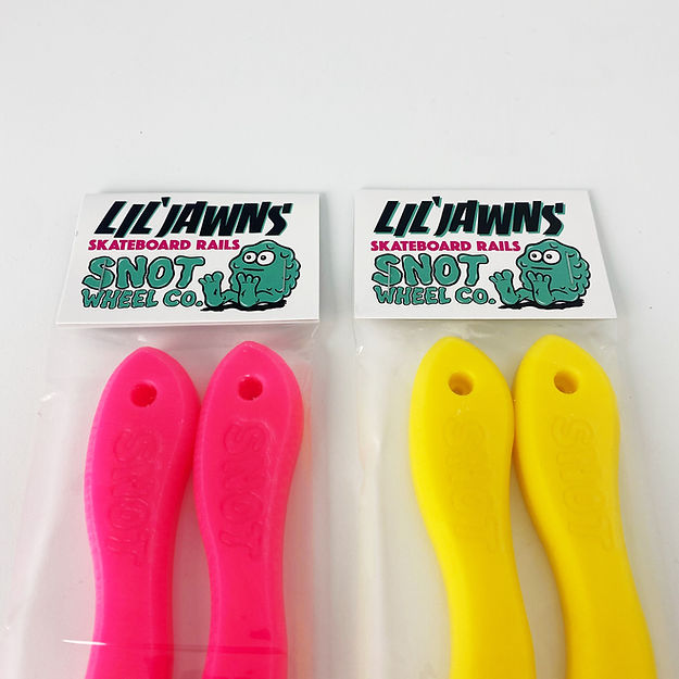 LIL JAWNS X SNOT "DRIP" SKATEBOARD RAILS