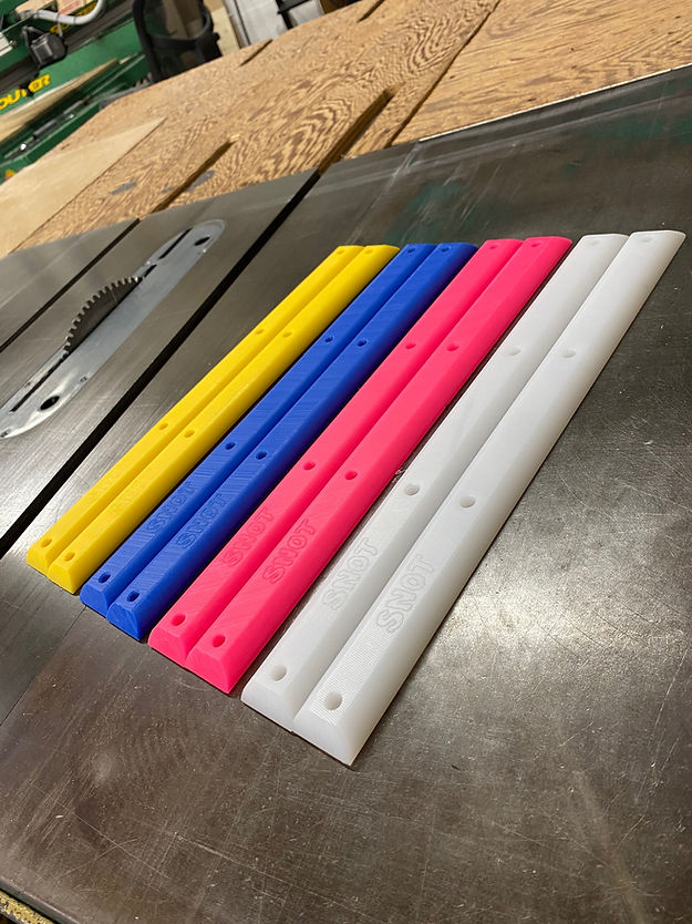 LIL JAWNS X SNOT "WIDE BOY" SKATEBOARD RAILS