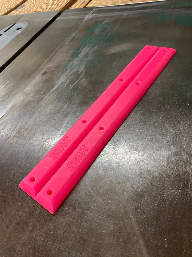 LIL JAWNS X SNOT "WIDE BOY" SKATEBOARD RAILS