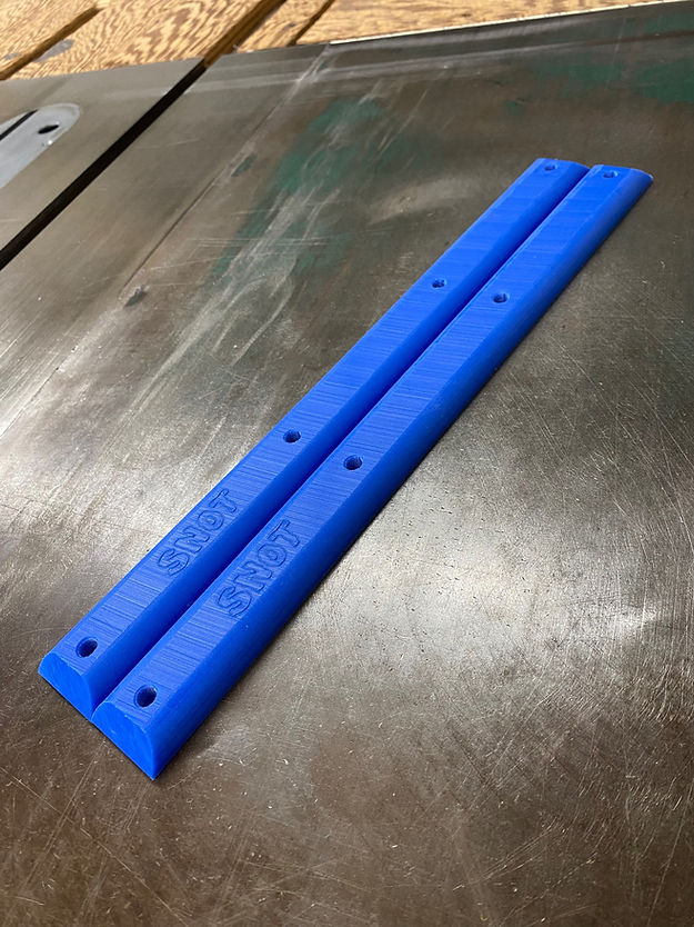 LIL JAWNS X SNOT "WIDE BOY" SKATEBOARD RAILS