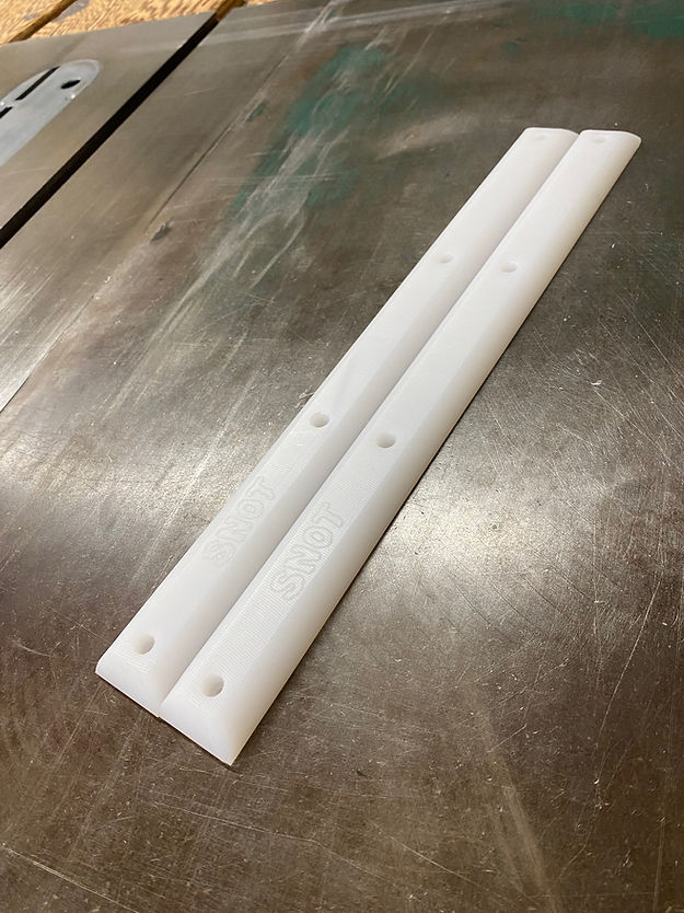 LIL JAWNS X SNOT "WIDE BOY" SKATEBOARD RAILS