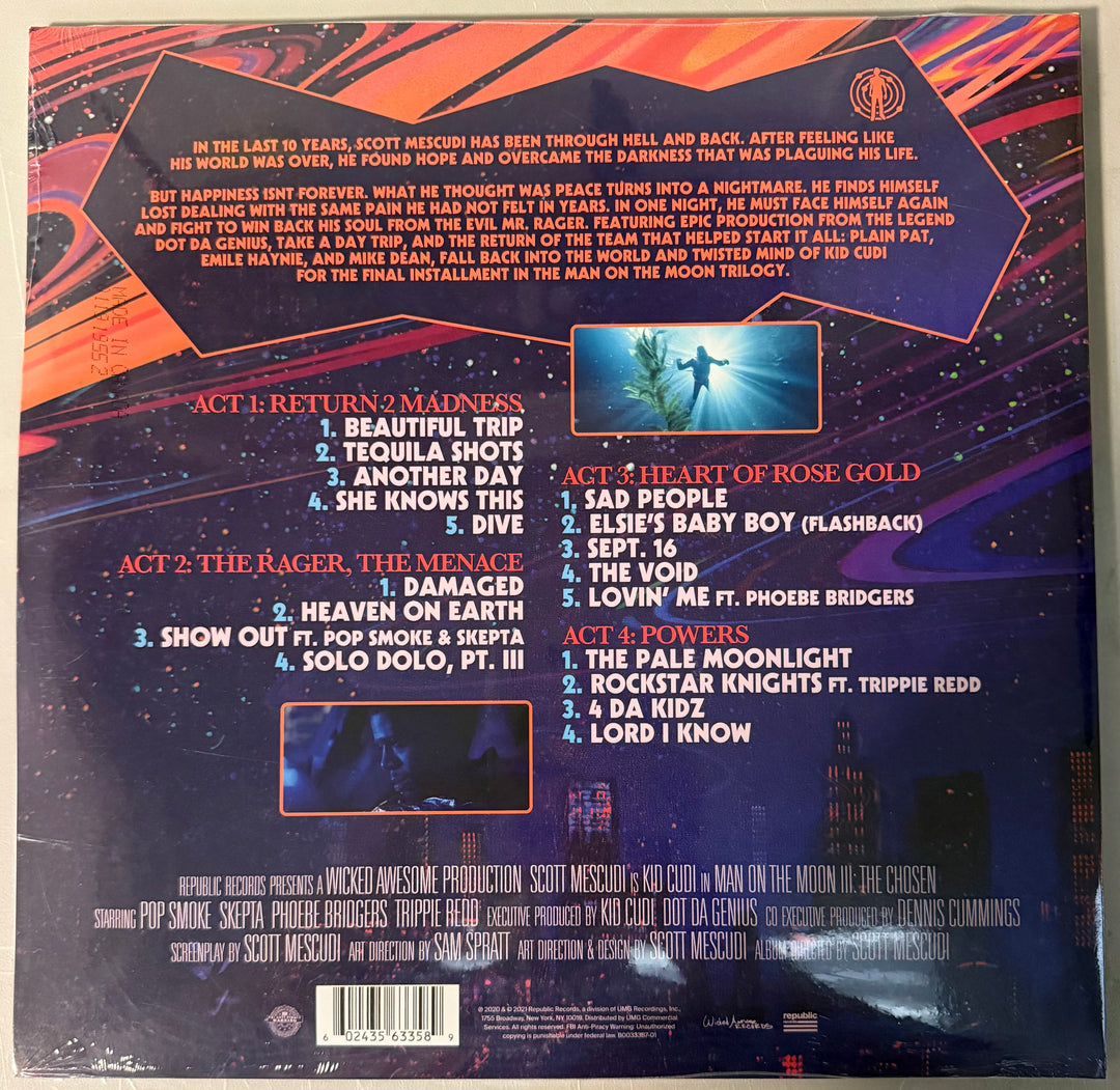 Kid Cudi - Man on the Moon Iii: the Chosen Vinyl LP Record