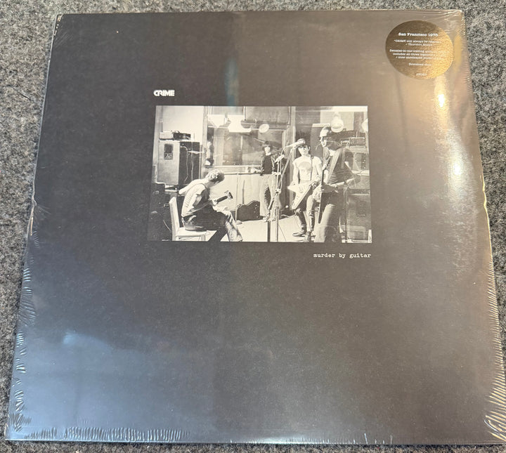 Crime - Murder By Guitar Front Vinyl Record Cover