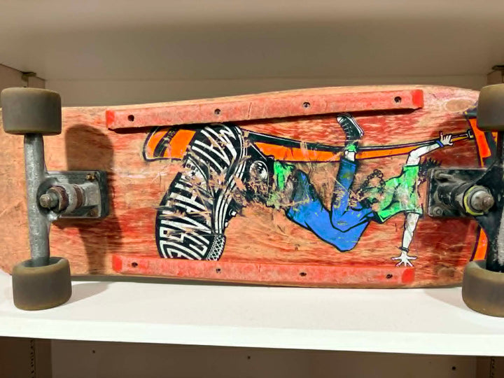 H-Street Matt Hensley "Pole Swinger" Original 80s USED Complete Skateboard