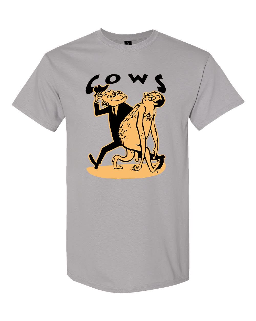 COWS “Darwin’s Dilemma” T-Shirt w/ AmRep NOISE back logo