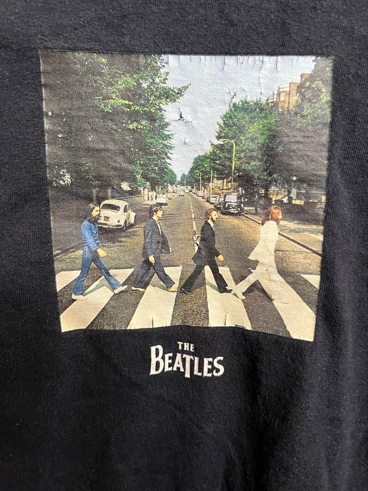 VTG The Beattles T-shirt Abbey Road Photo - Beatles Tag - L