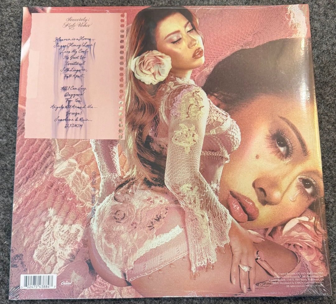 Uchis, Kali - Sincerely, [Pink W/ Blue Splatter] Vinyl LP Record