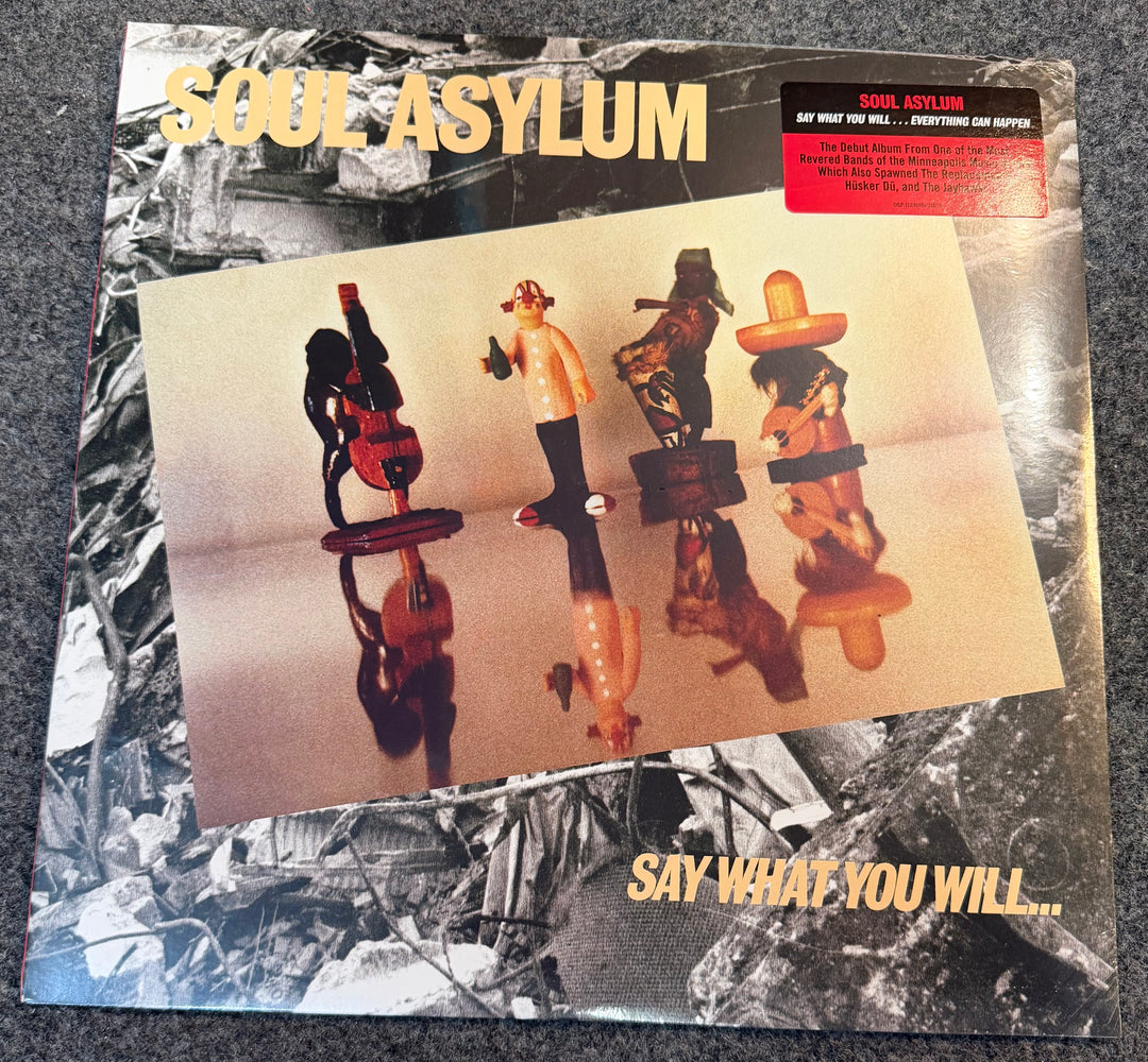 Soul Asylum - Say What You Will... Everything Can Happen Front Vinyl Record Cover