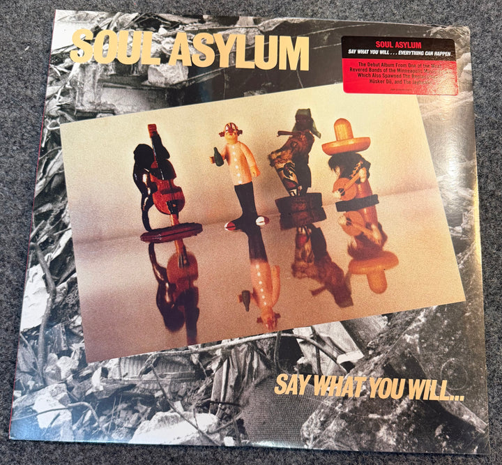 Soul Asylum - Say What You Will... Everything Can Happen Front Vinyl Record Cover