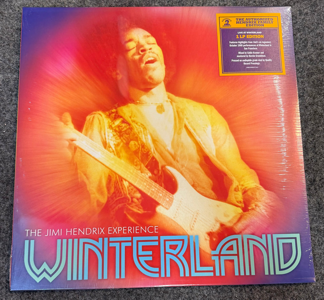 Hendrix, Jimi - Winterland Front Vinyl Record Cover