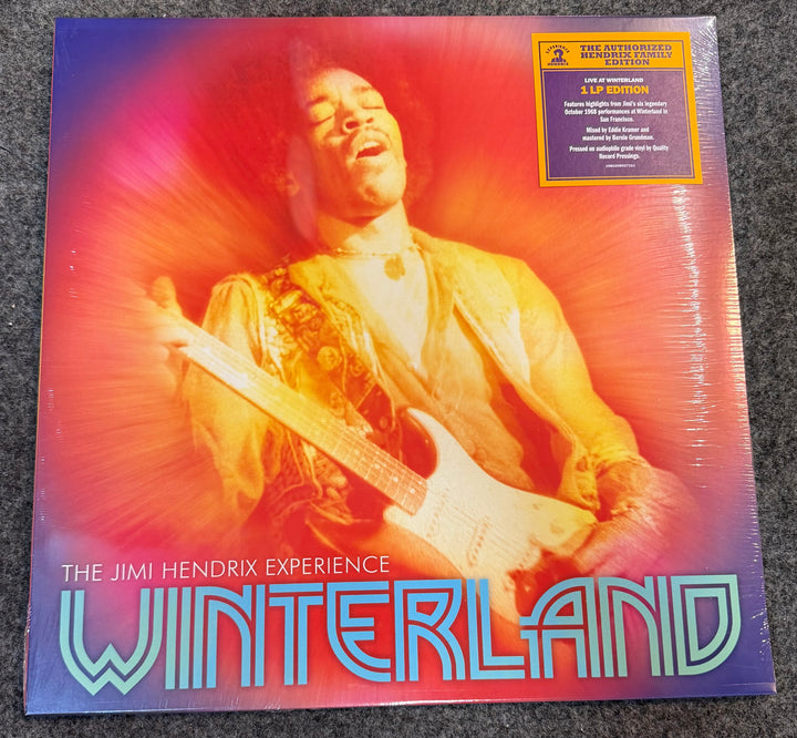 Hendrix, Jimi - Winterland Front Vinyl Record Cover