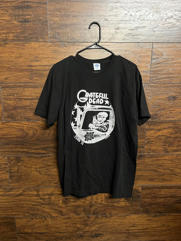 BGP Grateful Dead Tour 76 T-shirt Smoking Skeleton Shirt XL