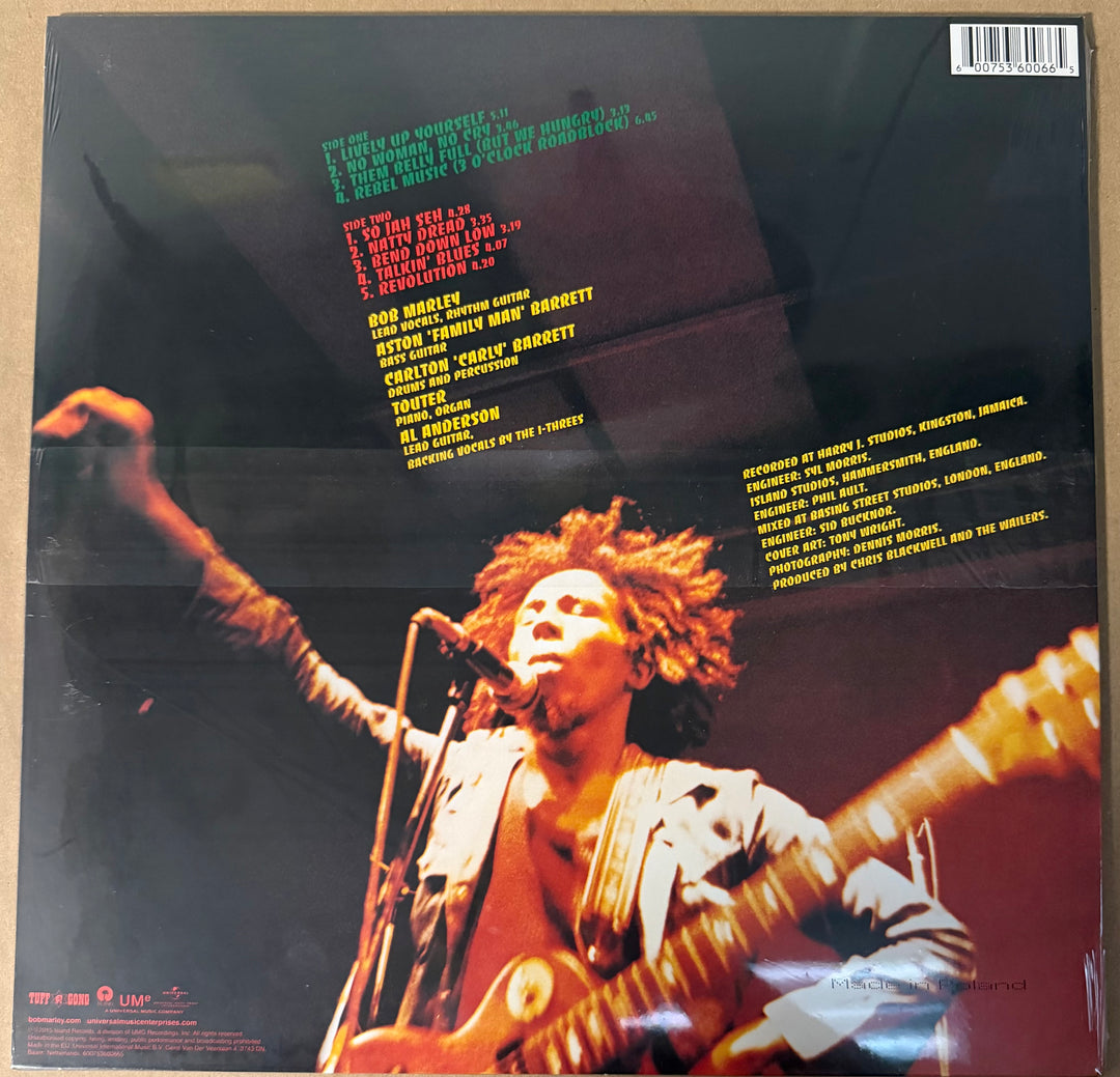 Bob Marley &amp; The Wailers - Natty Dread [180G] Vinyl LP Record