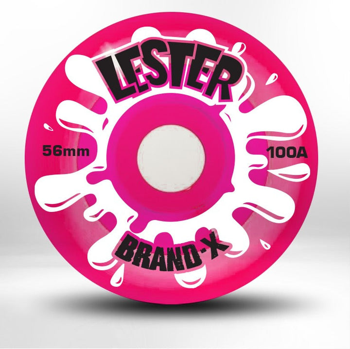 Lester Kasai HARD TRANSLUCENT Wheels 56mm/100a