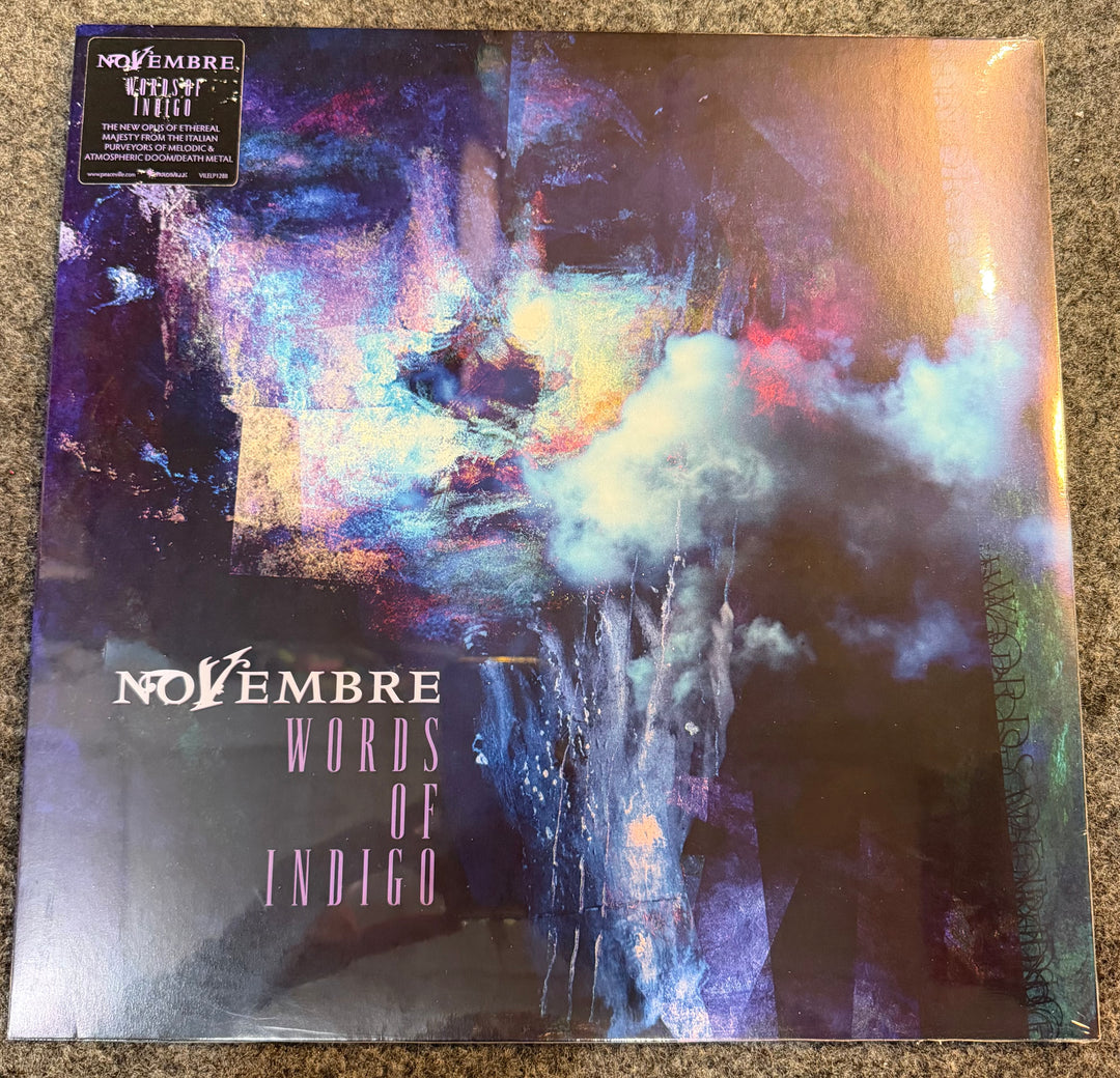 Novembre - Words Of Indigo Front Vinyl Record Cover