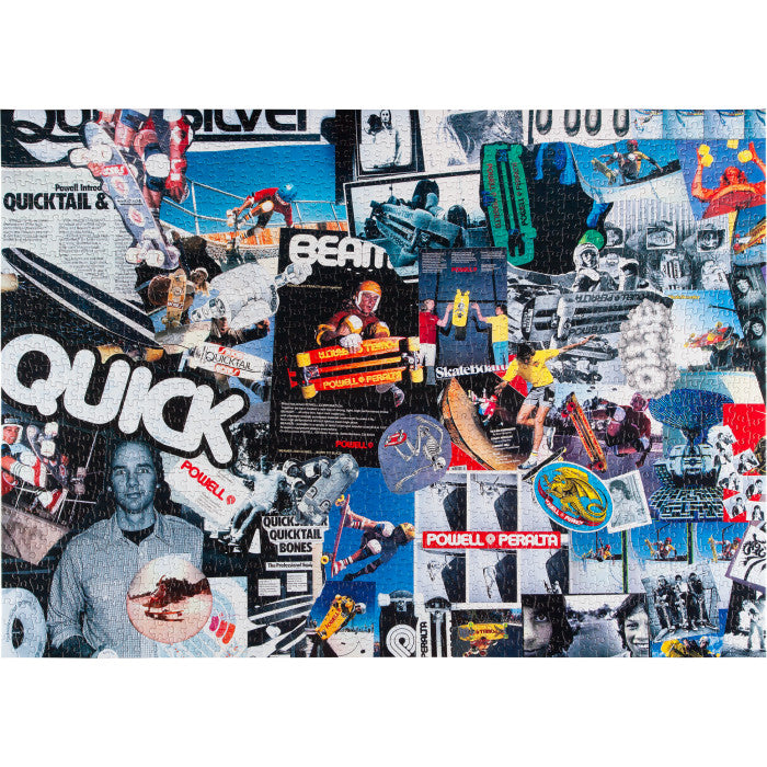 POWELL PERALTA SKATEBOARDS OG COLLAGE 1976-1980 PUZZLE
