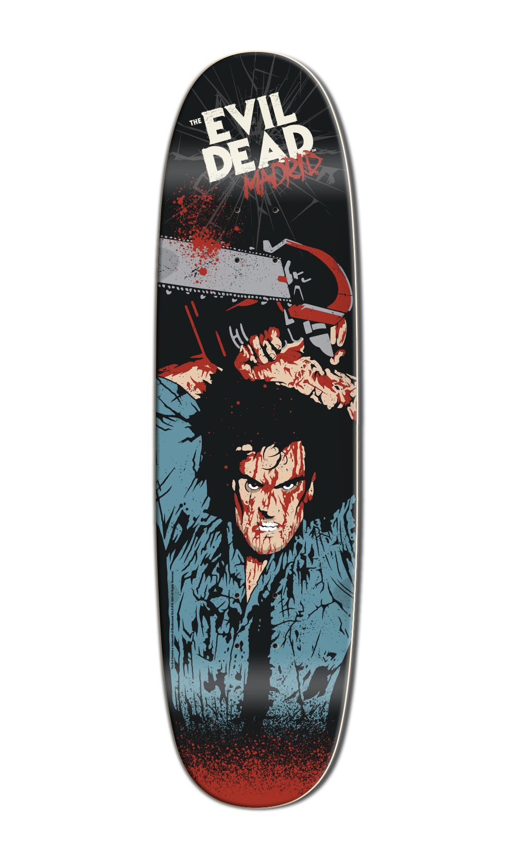 *Pre-Order* The Evil Dead x Madrid 45th Anniversary Ash 8.625" Skateboard Deck