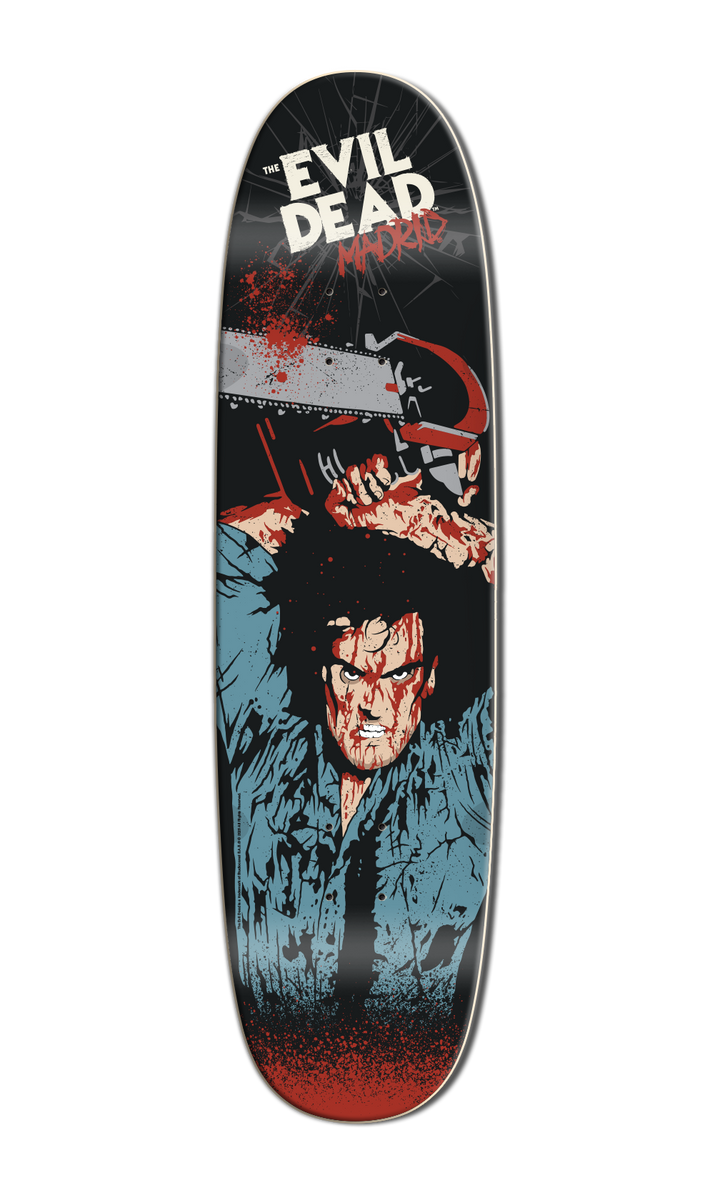 **Pre-Order** The Evil Dead x Madrid 45th Anniversary Ash 8.625" Skateboard Deck
