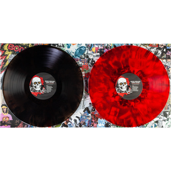POWELL PERALTA BONES BRIGADE VIDEO TUNES 2X COLOR VINYL LP