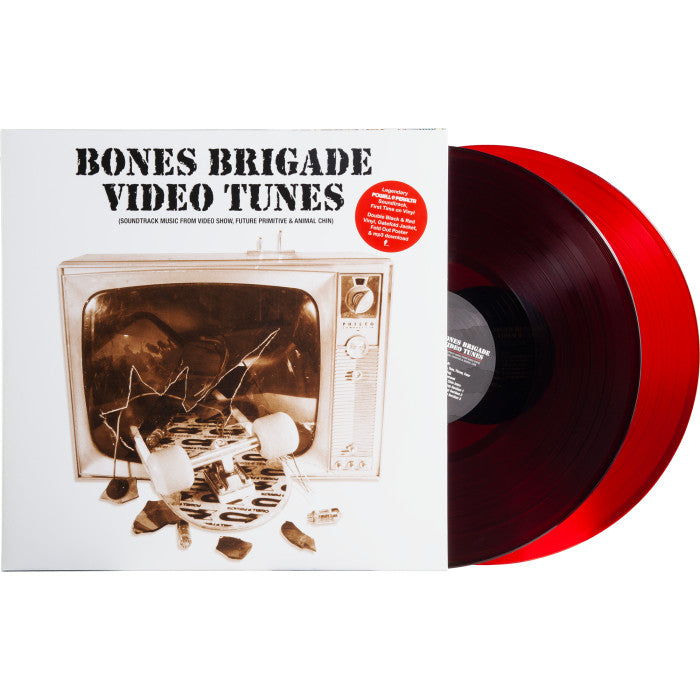 POWELL PERALTA BONES BRIGADE VIDEO TUNES 2X COLOR VINYL LP