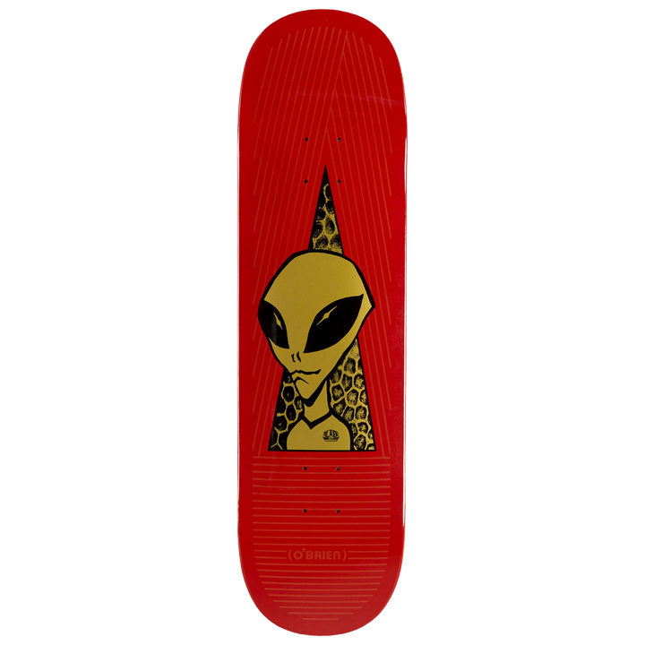 Alien Workshop O'Brien Visitor Gold 8.5" Skateboard Deck