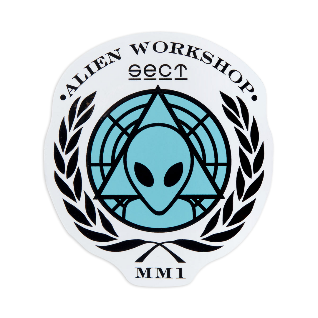 Alien Workshop Alien Workshop AWOL Blue Sticker