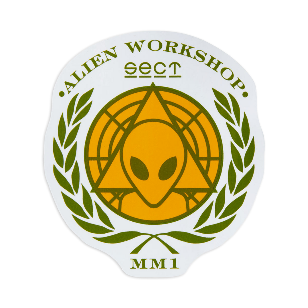 Alien Workshop Alien Workshop AWOL Orange Sticker