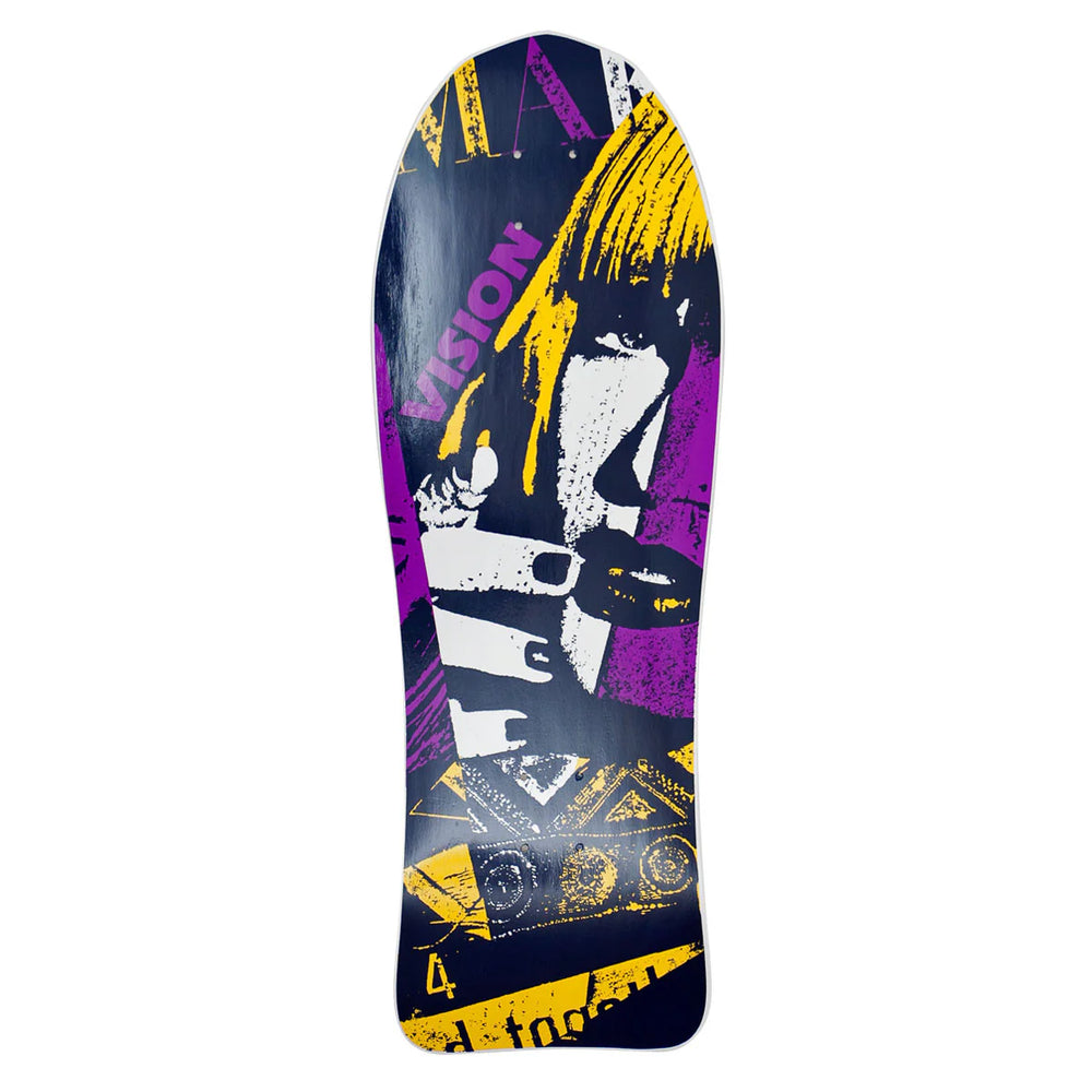 Vision Aggressor White 10.5" Skateboard Deck
