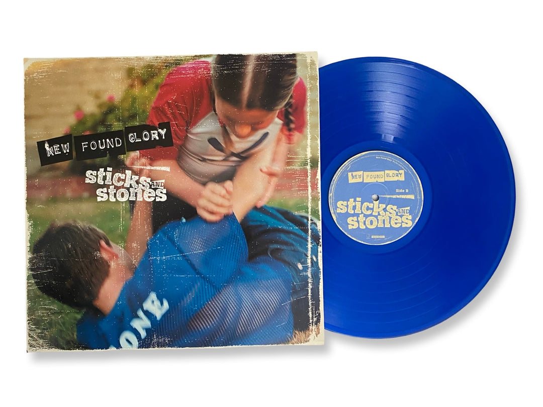 New Found Glory ‎– Sticks And Stones (Limited Edition Blue Colored Vinyl)