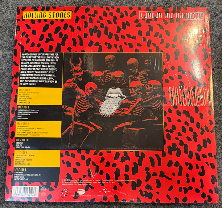 Rolling Stones - Voodoo Lounge Uncut Back Vinyl Record Cover