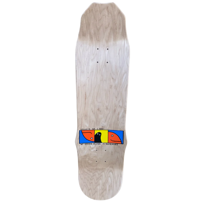 Hosoi Mark Gonzales Gonz 93 LTD Silver Foil 9" Skateboard Deck