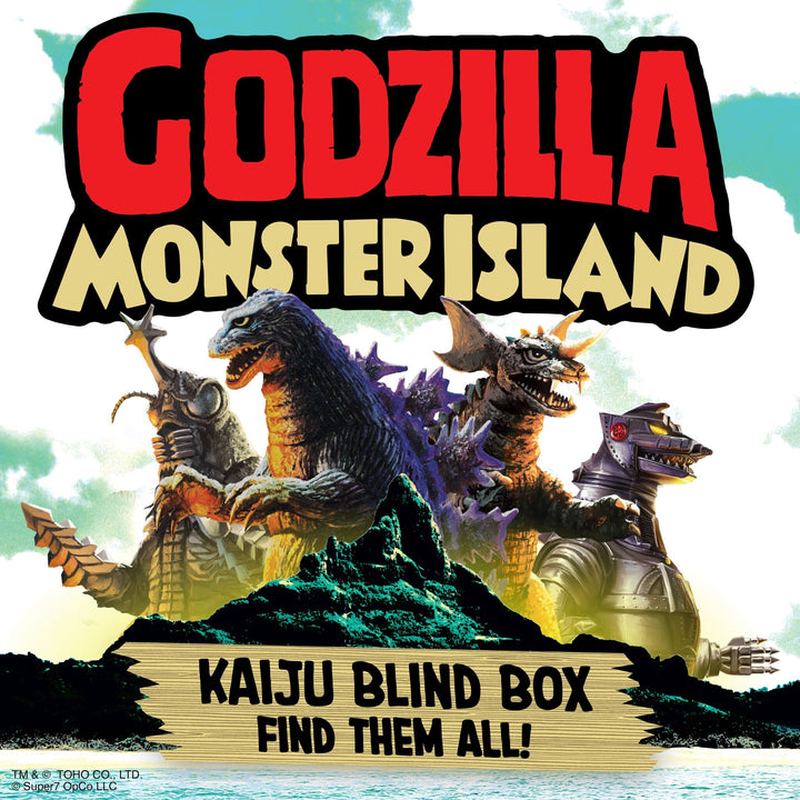 Super7 x Toho Blind Box Wave 07 (Monster Island) - Blind Box Flat