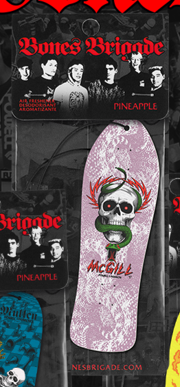 Powell Peralta Bones Brigade Series 15 McGill Air Freshener - Pineapple Scented