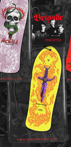 Powell Peralta Bones Brigade Series 15 Guerrero Air Freshener - Pineapple Scented
