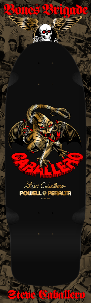 Powell Peralta Steve Caballero Bones Brigade Series 16 Skateboard deck