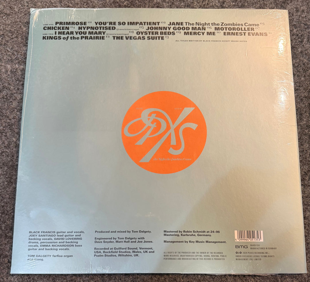 Pixies - The Night The Zombies Came Back Vinyl Record Cover